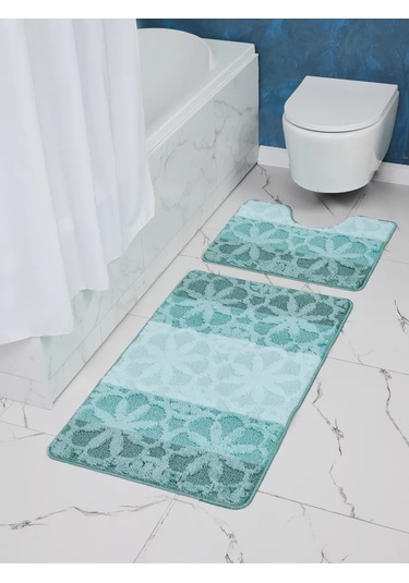 Solın Kaymaz Banyo Ve Tuvalet Paspası 173451467 Yeşil