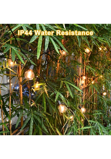 Qingmipy 25 Adet E12 230v Cam Led Ampul G40 - Ip44 Su Geçirmez 0.6w 2200k Isık Beyazı Işık Kaynağı