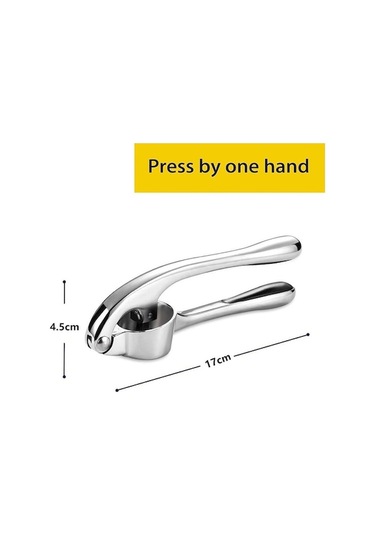 Novahub Lmetjma Premium Sarımsak Presi Paslanmaz Çelik Sarımsak Doğrayıcı Sarımsak Ezici Sıkması Ve Temizlemesi Kolay Mutfak Aletleri Jt202 Altın Altın