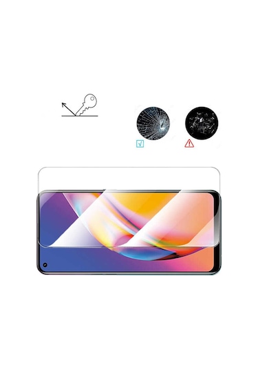 Oppo Reno 5 Lite Blue Nano Screen Protector Esnek Nano
