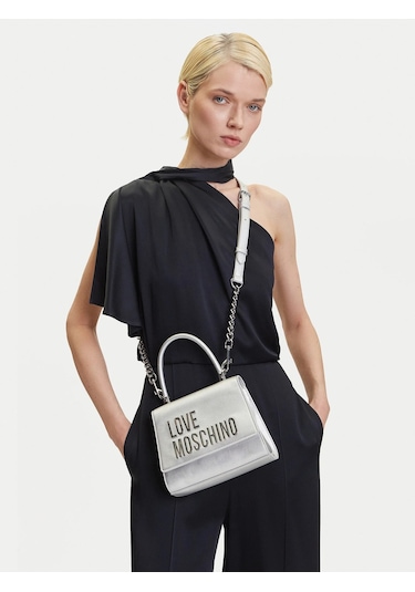Love Moschino Kadın Çapraz Ve El Çanta Jc4024pp1mkd196b Silver
