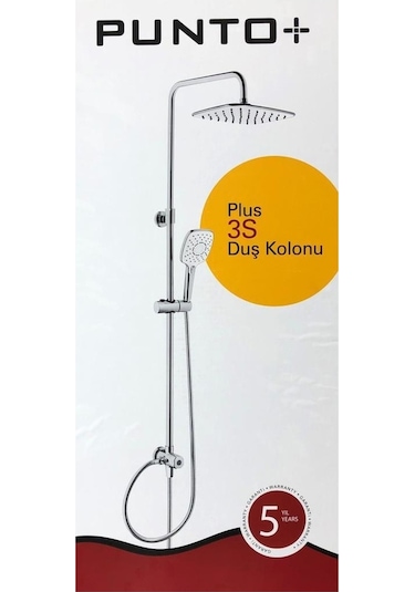 Punto Plus 3S Duş Kolonu - Krom A45739 Krom