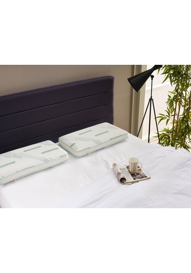 Dinlendirici Meditation Ortopedik Visko Yastık - Negatif Elektriklerden Arındıran Kumaş -anti Statik 1 Adet Çok Renkli