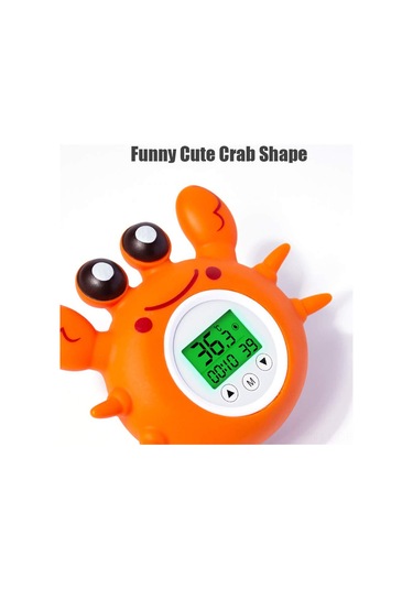 Dofolink Bebek Banyo Su Ve Oda Sıcaklık Ölçerü, Renkli Işıklı Ekran, Otomatik Kapanma, 5 Seviye Alarm, Yumuşak Dokunuş, Hem Fahrenheit Hemde Santigrat Diğer