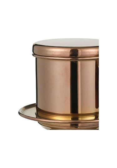 Homyl Vietnam Paslanmaz Filtre Çelik Kahve Fincanı Damla Pres Altın