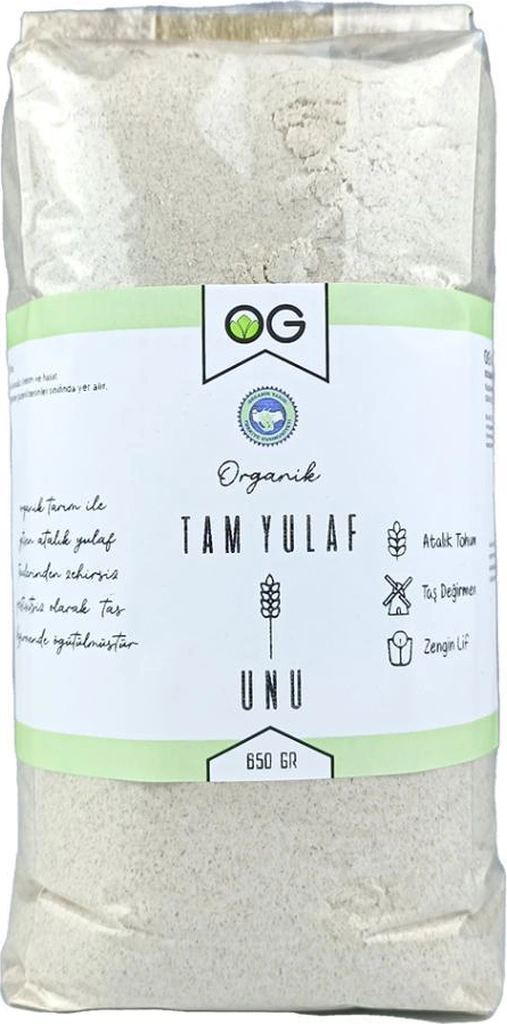 Organik Yulaf Ezmesi Ve Organik Yulaf Unu Seti 500 G
