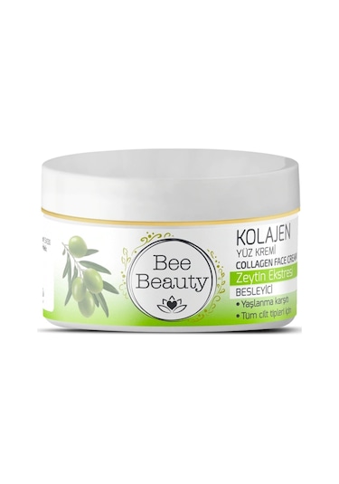 Bee Beauty Zeytin Ekstresi Kolajen Yüz Kremi 50 ML