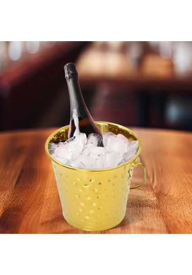 Homyl Aile Toplantıları Için Buz Kovası Ağır Hizmet 1,5-l Altın