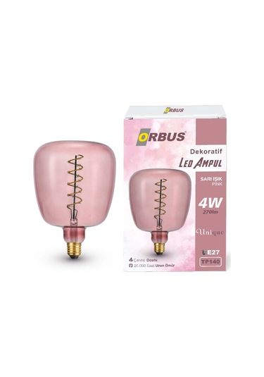 Dekoratif Led Ampul Pınk 4w 270lm Tp140