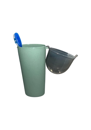 Çok Amaçlı Saklama Kutusu Kalemlik Diş Fırçası Kabı Kalemlik - Turuncu