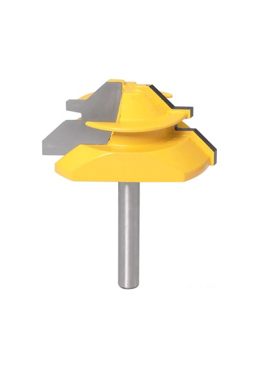 Monyee Ahşap İşleme Uç Takımı: 3'lü T Tipi + 45 Derece Kontrprez Uçları, Keskin Keso, Ahşap-mdf-plywoo