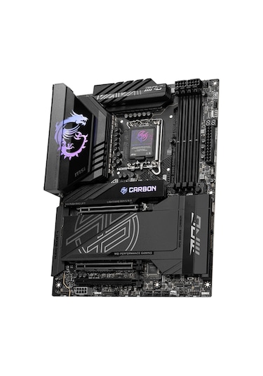 MSI MPG Z890 Carbon WIFI Intel Z890 9200 MHz (OC) DDR5 Soket 1851 ATX Anakart