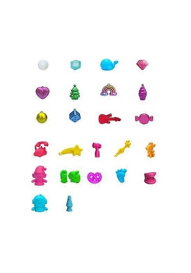 2025 Advent Takvimi Sıkıştırılabilir Oyuncak Geri Sayım Takvimi Stres Giderici Hediye Kutusu