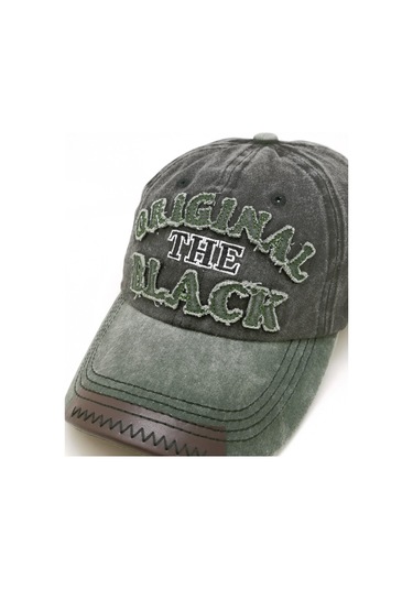 Perlotus Black Beyzbol Erkek Şapka 2023 Siyah Yeşil