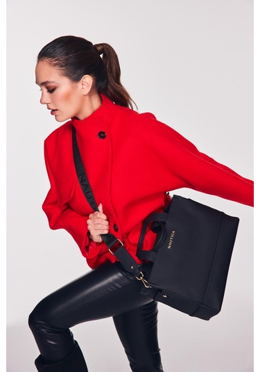 Nautica Cn6500t Kadın El Ve Omuz Çantası Siyah Siyah