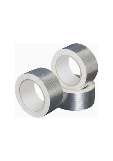 Pazly Süper Su Geçirmez Bant Sızdırmazlık Onarım Bahçe Hortumu Havuz Kurtarma Alüminyum Bant 56790287 50mmx10m