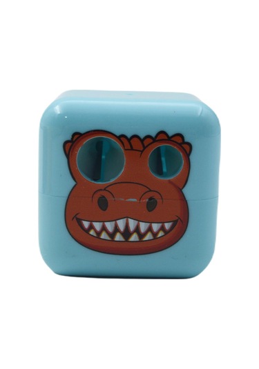 Adel Cubies Dino Çift Hazneli Kalemtıraş 16360