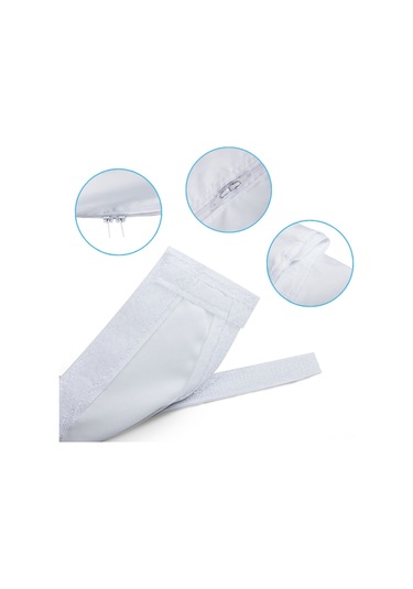 Tenfowee Pencere Ve Kapı İçin Kesilebilir Nylon Seyal Kumaşı - 4 Numara 3 Metre, Şeffaf, Camurluk Uyumlu, Evde Klima İçin Tight Sealing