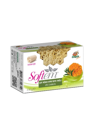Softem Çay Ağacı & Aynı Sefa Kabak Lifli Sabun 130 G