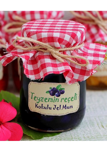 Kokulu Jel Mum - Yaban Mersini