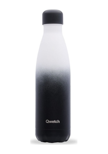 Qwetch QD3435 Degrade Renkli Isı Yalıtımlı 500 ML Termos - Siyah