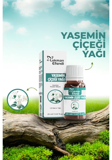 Lokman Efendi Yasemin Çiçeği Yağı Aromaterapi ve Cilt Bakım Yağı 20 ML
