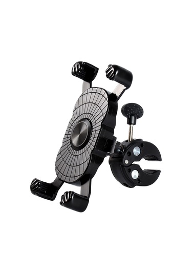 Ranyeek Motosiklet Telefon Tutucu Otomatik Kilitleme 360 Döner Sahte Yollarda Sağlam Atv Bisiklet Direksiyon Uyumlu Evrensel Telefon Tutucu