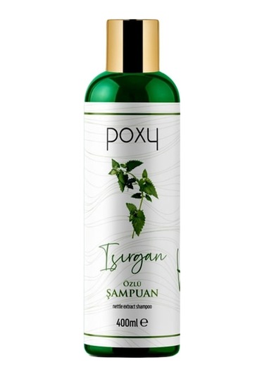 Poxy Yağlı Saçlara Özel Isırgan Özlü Şampuan 400 ML