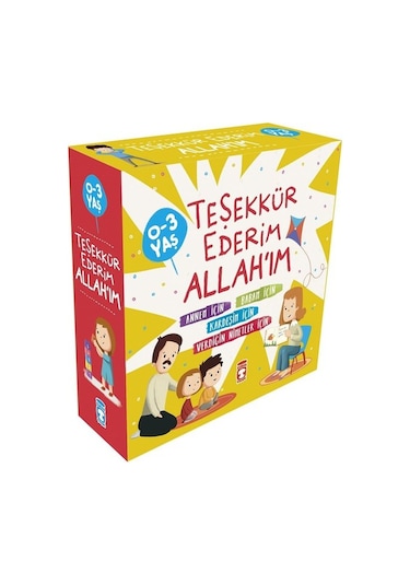 Teşekkür Ederim Allahım Seti - 4 Kitap Takım - Arzu Aydos Demir - Timaş Çocuk