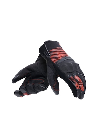Dainese Fulmine D-dry Kışlık Eldiven Siyah-kırmızı