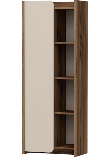 Arnetti Suave Kapaklı Kitaplık Lidya Bej