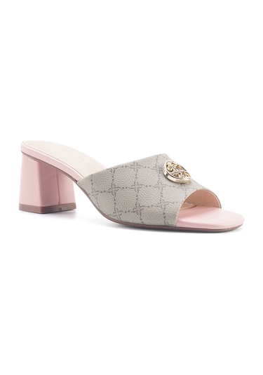 Nine West Nacell 5fx Pembe Kadın Topuklu Terlik 000000000101929068 Pembe