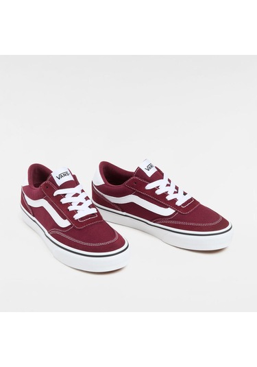 Vans Brooklyn Ls Kadın Bordo Sneaker Bordo