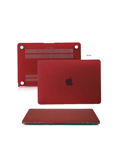 Apple Uyumlu MacBook Pro Kılıf Hardcase A1706 1708 1989 A2159 2016/2019 Açık Mavi