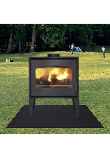 Suntek Izgara Barbekü Şömine M Için Siyah Şömine Mat Su