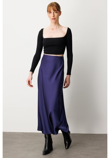 Ekol Kadın Maxi Boy Volanlı Etek 2027 Parlement Parlement