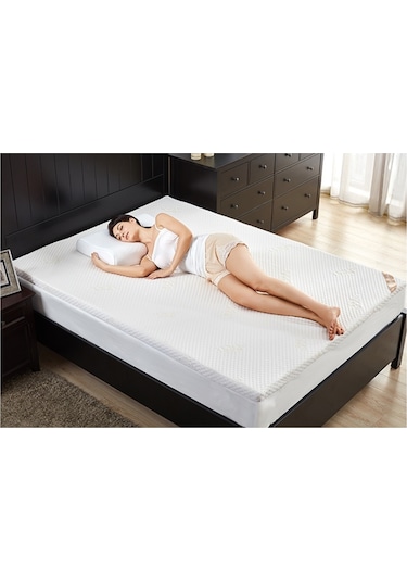 Onlıne-Yatak 90X180 Heyner Yatak Hylıne Serıes Visco Ped Milky Cotton (5 Cm)