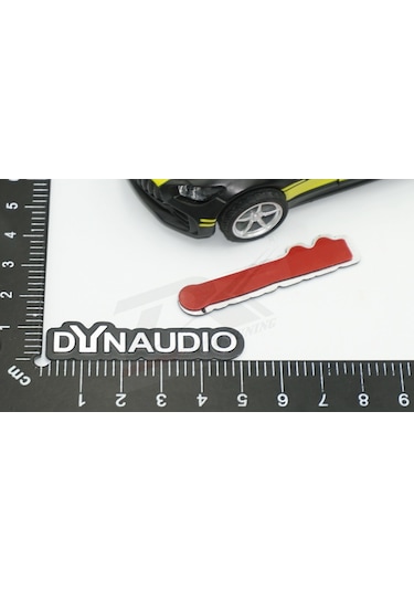 Dynaudio Logo Hoparlör Krom Metal 3M Logo Amblem 2 Li Set N11.4293