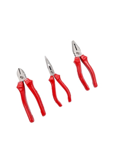 İzeltaş 13000005511 100.yıl 160 Mm Opak Pense Seti - 3 Parça