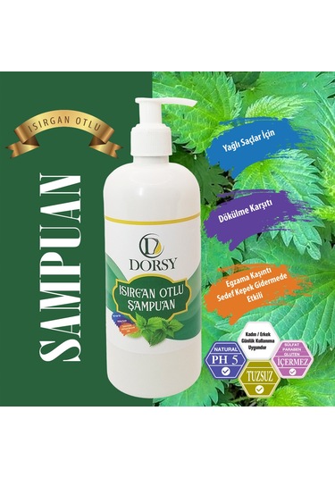 Dorsy Isırgan Otlu Şampuan 400 ML