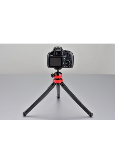 Digipod Esnek Örümcek Ahtapot Top Kafa Mini Tripod Standı S-0...