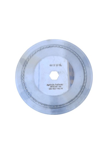 Agricola İtaliana 304 Kalite Kromhavalı Mibzer Ekim Diski 90 Delik-1,5 Mm