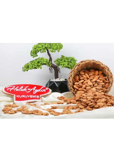 Haluk Aydın Kuruyemiş Yerli Çİğ Badem İçi 1 KG