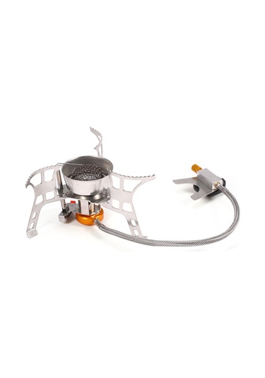 Dianziye Lixada Taşra Çalışma Çadır Ocağı: Uzun Gaz Tankı Bağlantısı, Piyoez Elektrikli Ateşleme, Çelik Kasa, Rüzgar Engelleyici, Ayarlanabilir Alev Çok Renkli