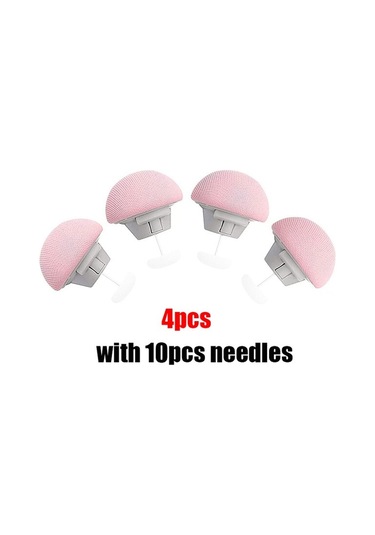 4 Adet Pembe Mantarlı Yorgan Tutucu Macaron Kaymaz Yorgan Battaniye Ekleme Klipsi Kilidini İçin Bir Anahtar Ev Gereçleri 47119767