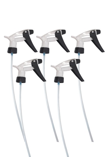 Fısfıs Sprey Başlığı - Beyaz Kimyasala Dayanıklı Başlık 5 Adet