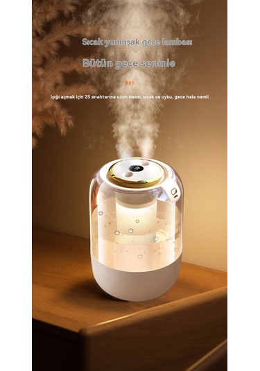 Lyon Yeni Hava Nemlendirici Ev Sessiz Yatak Odasıbüyük Sprey Hamile Kadılar Ve Bebek İçmekan Nemlendirici Yesil