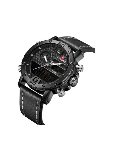 Erkek Saat Dijital Kuvars Alarm Kronometre İş Spor Günlük Kol Saati Beyaz Diğer