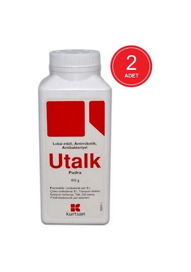 Utalk Antibakteriyel Pudra 2 x 100 G