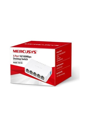 TP-Link Mercusys MS105 10/100 Mbps 5 Port Switch